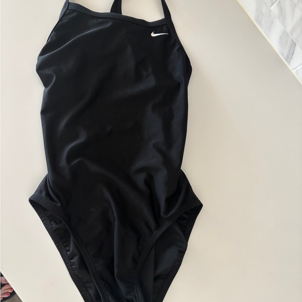Nike Black One-Piece Swimsuit Size 30/WMS 4  - gently worn